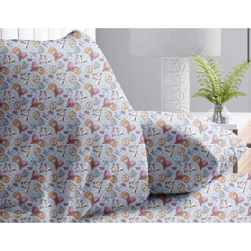 NWT Disney Frozen Bamboo Pillowcase SET OF 2 BAMBOO PILLOWCASES Princess